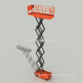 Self-propelled hydraulic scissor lift wood tables lift tables